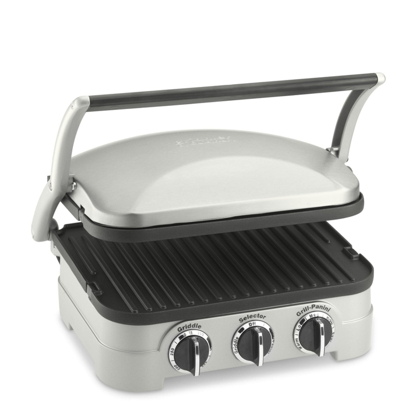 Cuisinart Panini Press, Stainless Steel Griddler Sandwich Maker 5-IN-1