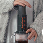Aeropress Go Travel Coffee Press Kit compact portable coffee maker with patented 3-in-1 brew technology for smooth, rich coffee on the go