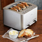 Breville 4-Slice BTA840XL Die-Cast Smart Toaster, Stainless Steel