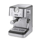 De'Longhi Classic Espresso Machine stainless steel with 15-bar pressure and Thermoblock technology for espresso and milk frothing
