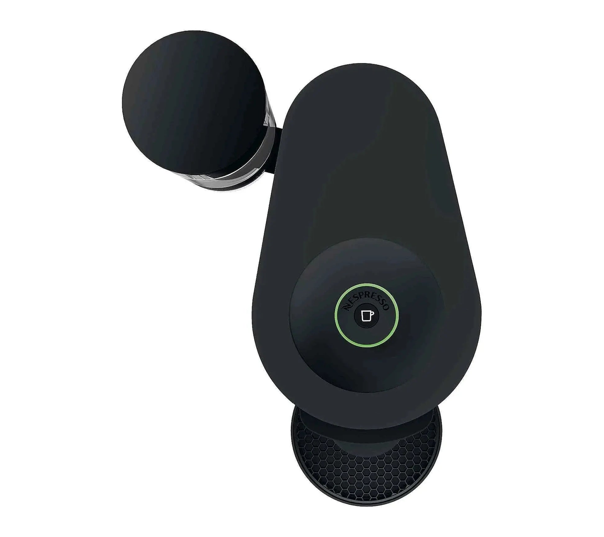 Nespresso Vertuo Plus single serve coffee and espresso machine brewing coffee with recyclable pods and multiple cup sizes