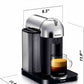 Nespresso Vertuo coffee and espresso maker by Breville with Centrifusion brewing technology and barcode scanning for capsule precision