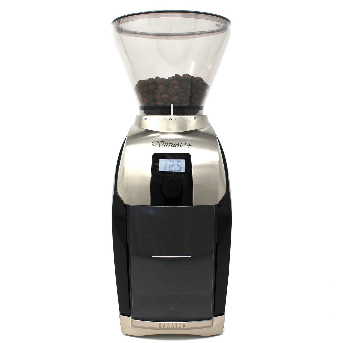 Baratza Virtuoso+ Conical Burr Coffee Grinder with Digital Timer Display
