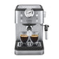 De'Longhi Classic Espresso Machine with 15-bar pressure and Thermoblock technology, compact stainless-steel design