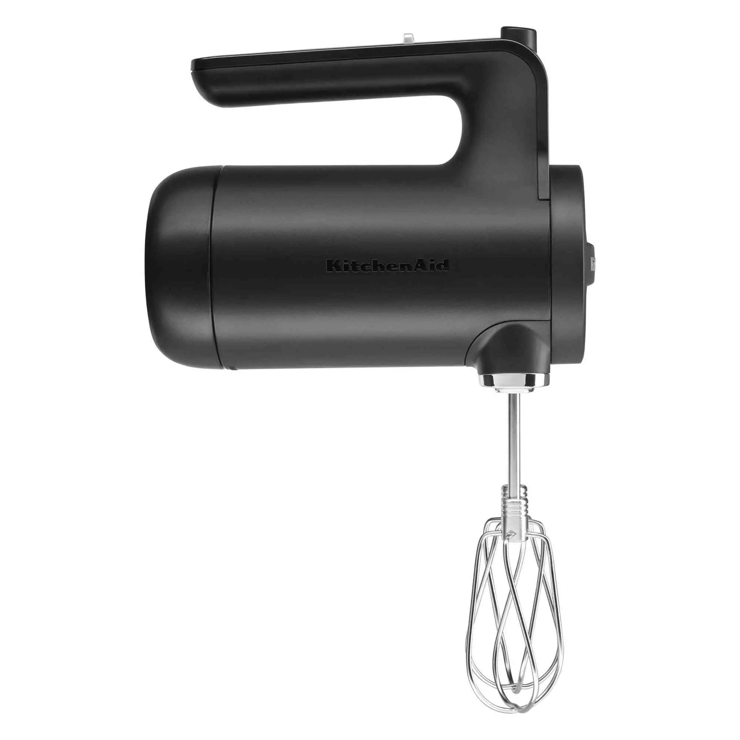 KitchenAid Cordless 7 Speed Hand Mixer KHMB732 with rechargeable battery and dishwasher-safe beaters