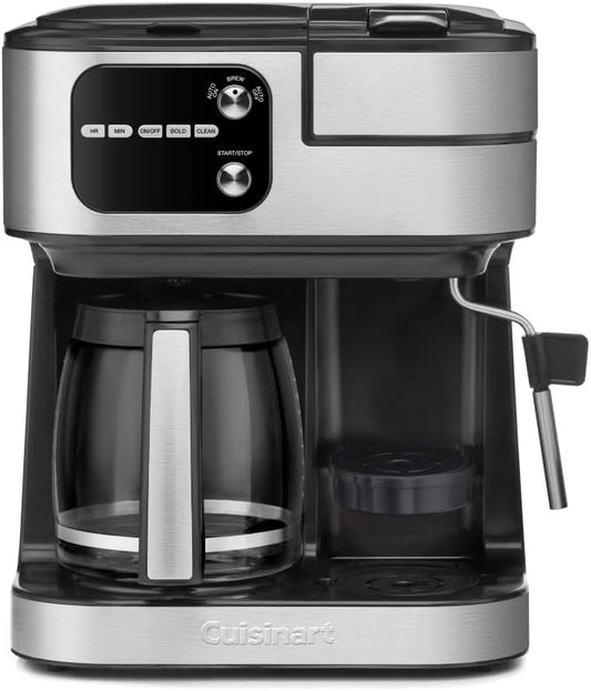 Cuisinart Coffee Maker Barista System 4-in-1 Coffee Machine with drip coffee, single-serve options, and Nespresso compatibility
