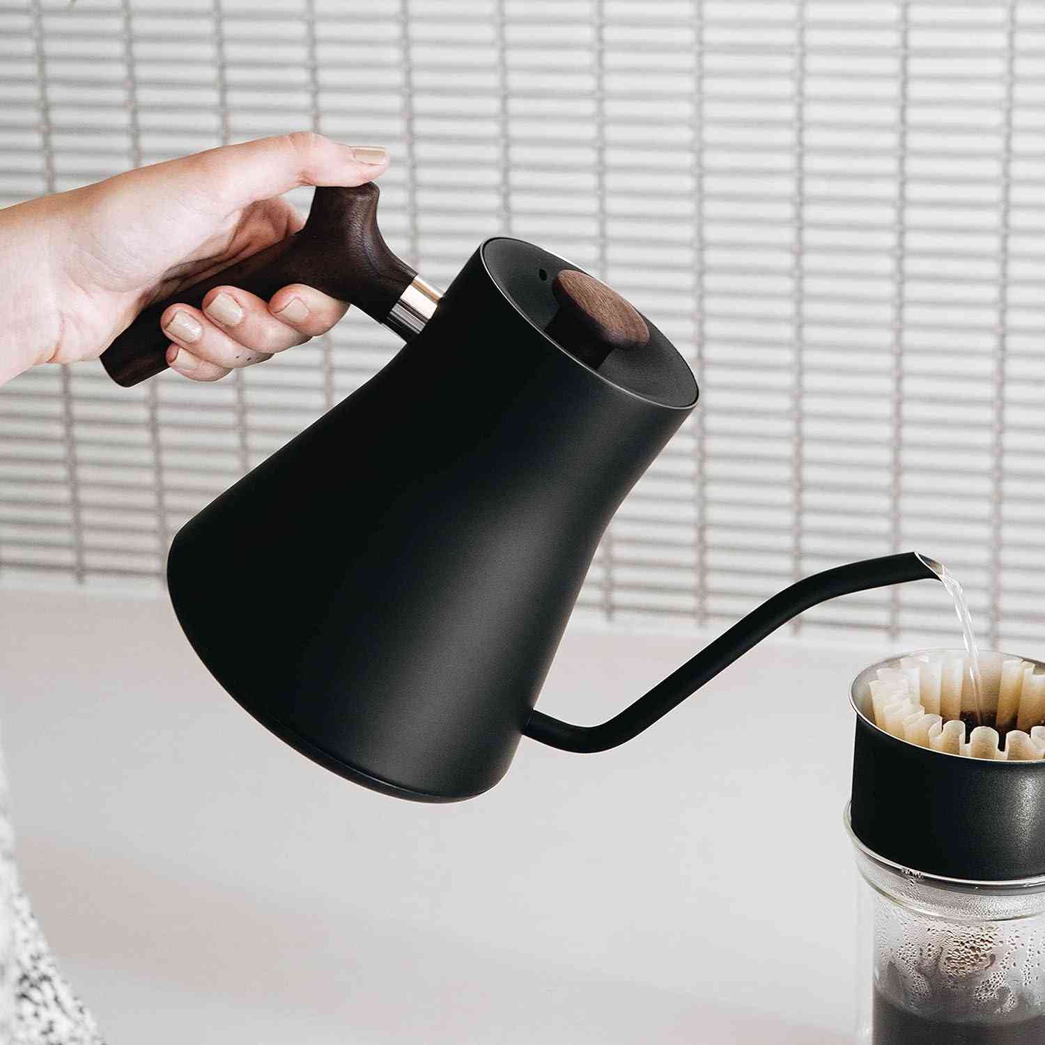 Fellow Stagg EKG electric gooseneck kettle with precision pour spout and temperature control for coffee and tea