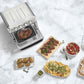 Cuisinart Air Fryer Toaster Oven 7-in-1 stainless steel countertop appliance with air fryer basket and baking pan