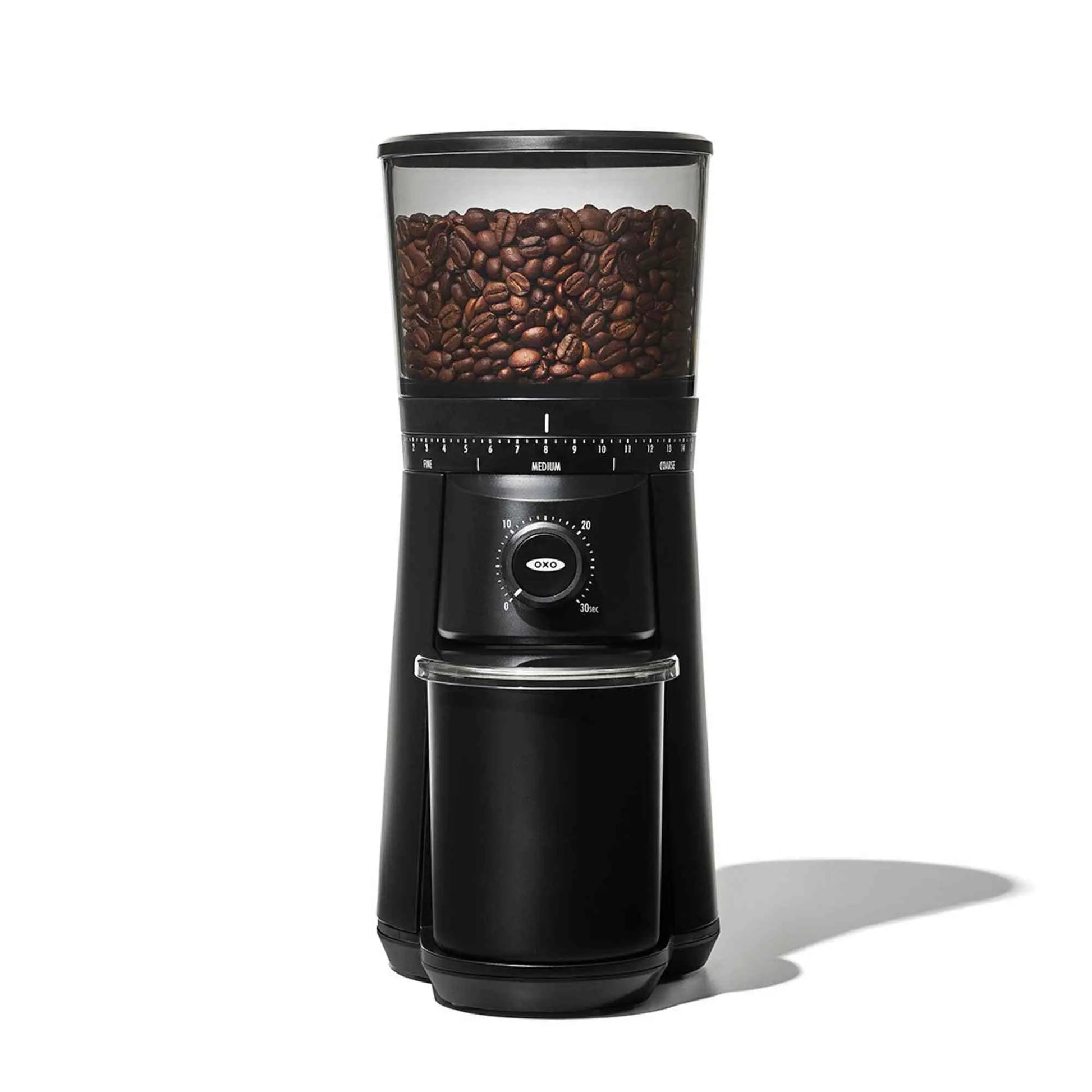 Cuisinart Perfectemp coffee grinder with stainless-steel burrs and 15 grind settings