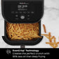 Instant Vortex Plus 6QT air fryer with ClearView window and OdorErase filters, 6-in-1 cooking functions, touchscreen controls, and dishwasher-safe parts