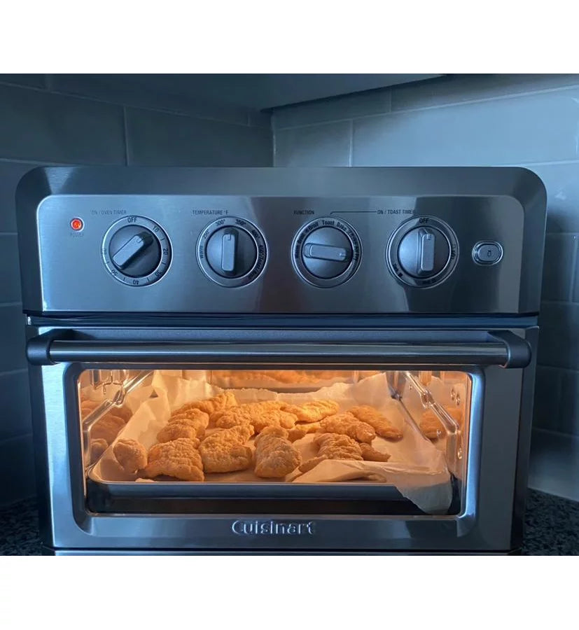 Cuisinart Air Fryer Toaster Oven 7-in-1, 1800W Stainless Steel CTOA-122NAS
