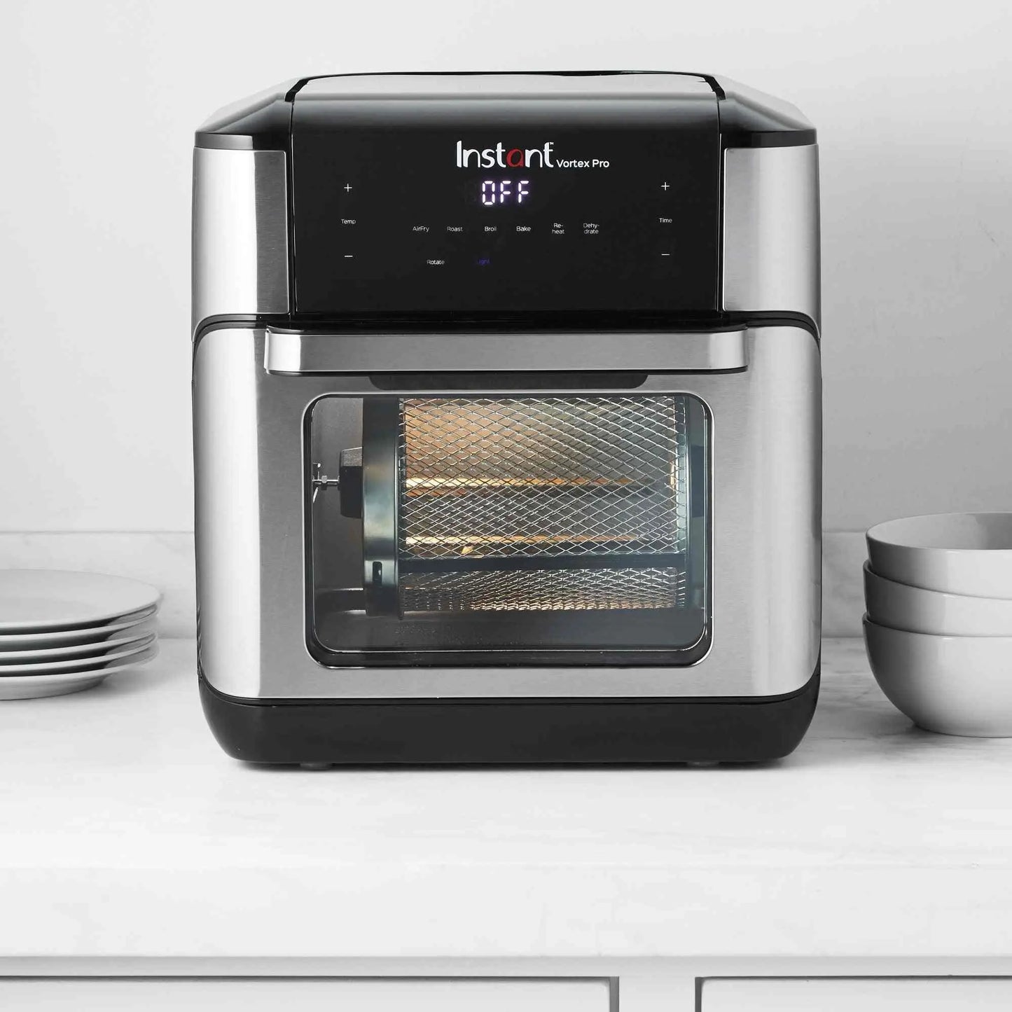 Instant Pot Vortex Pro 10QT ClearCook Air Fryer Oven with 9-in-1 functionality and EvenCrisp technology