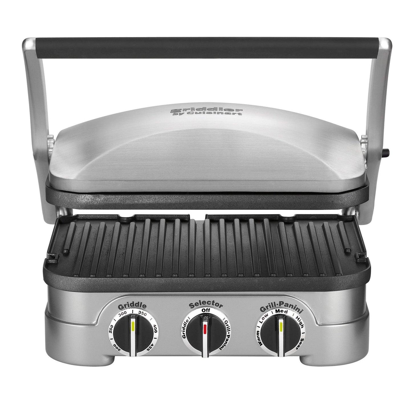 Cuisinart Panini Press, Stainless Steel Griddler Sandwich Maker 5-IN-1