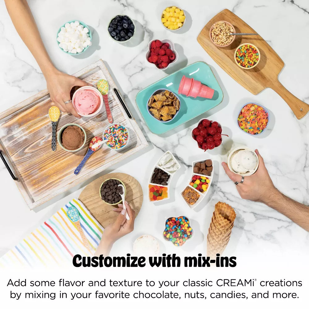 Ninja CREAMi Scoop & Swirl Ice Cream Maker, Soft Serve Desserts, Sorbet, Milkshakes