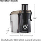 Hamilton Beach Juicer Machine,  Big Mouth 800 Watt Wide-Chute Juice Extractor Hamilton Beach