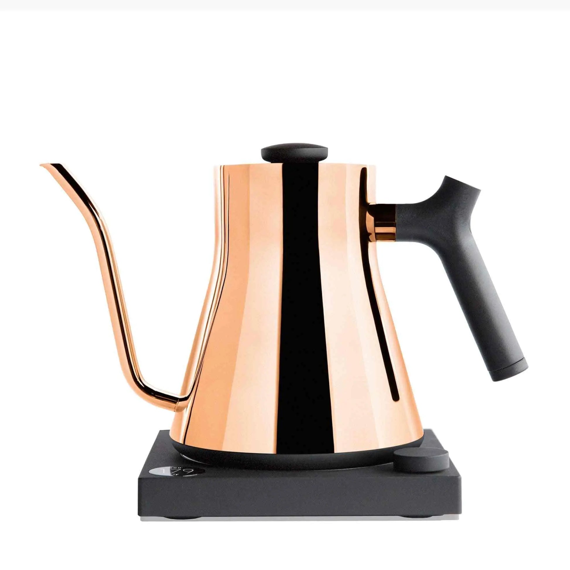 Fellow Stagg EKG electric gooseneck kettle with precision pour and temperature control for coffee and tea