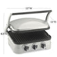 Cuisinart Panini Press, Stainless Steel Griddler Sandwich Maker 5-IN-1