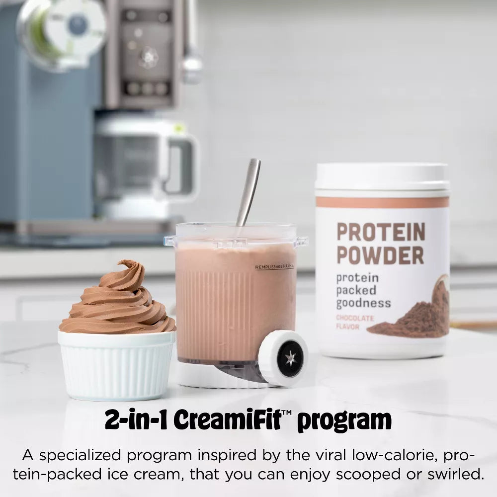 Ninja CREAMi Scoop & Swirl Ice Cream Maker, Soft Serve Desserts, Sorbet, Milkshakes