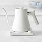 Fellow Stagg EKG electric gooseneck kettle with precision pour spout and temperature control for coffee and tea.